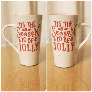 Set of 6 Christmas/Holiday Latte Mugs